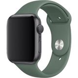Adige Apple Watch 10 42MM Kordon Kayış Silikon Soft - Yeşil