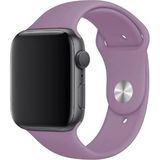 Adige Apple Watch 10 46MM Kordon Kayış Silikon Soft - Lila