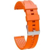 Adige Honor Watch Magic 2 46MM Kordon Kayış Kross Trend Silikon 22/krs - Turuncu
