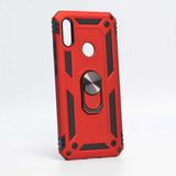 Adige Huawei Honor 8A Kırmızı Vega Yüzüklü Standlı Darbe Korumalı Kılıf