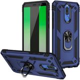 Adige Huawei Mate 10 Lite Lacivert Vega Yüzüklü Standlı Darbe Korumalı Kılıf