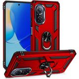 Adige Huawei Nova 9 SE Kırmızı Vega Yüzüklü Standlı Darbe Korumalı Kılıf