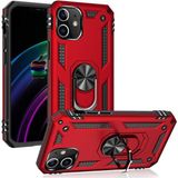 Adige iPhone 12 Mini Vega Yüzüklü Standlı Darbe Korumalı Kırmızı Kılıf
