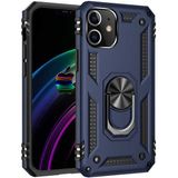 Adige iPhone 12 Vega Yüzüklü Standlı Darbe Korumalı Lacivert Kılıf