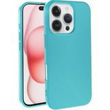 Adige iPhone 16 Pro Kılıf Lansman Içi Kadife Silikon - Yeşil