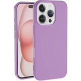 Adige iPhone 16 Pro Max Kılıf Lansman Içi Kadife Silikon - Lila