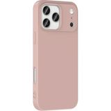Adige iPhone 17 Pro Max Kılıf Mara Lansman Soft Silikon Içi Kadife Rose Gold