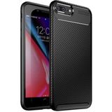 Adige Iphone 7 Plus Kılıf Negro Karbon Desen Silikon - Siyah