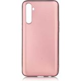 Adige Realme 6 Pro Kılıf Premier Silikon + Ekran Koruyucu - Rose Gold