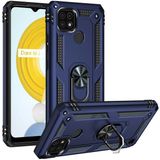 Adige Realme C21 Lacivert Vega Yüzüklü Standlı Darbe Korumalı Kılıf
