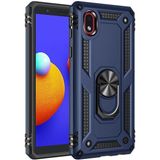 Adige Samsung Galaxy A01 Core Lacivert Vega Yüzüklü Standlı Darbe Korumalı Kılıf