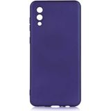 Adige Samsung Galaxy A02 Kılıf Premier Silikon - Lacivert