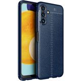 Adige Samsung Galaxy A04S Kılıf Niss Deri Görünümlü Silikon - Lacivert