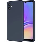 Adige Samsung Galaxy A05 Kılıf Lansman Içi Kadife Silikon - Lacivert