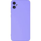 Adige Samsung Galaxy A05 Kılıf Lansman Içi Kadife Silikon - Lila