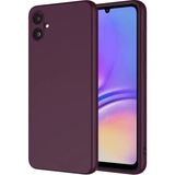 Adige Samsung Galaxy A05 Kılıf Lansman Içi Kadife Silikon - Mürdüm