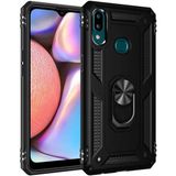 Adige Samsung Galaxy A10S Siyah Vega Yüzüklü Standlı Darbe Korumalı Kılıf