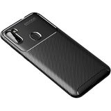 Adige Samsung Galaxy A11 Kılıf Negro Karbon Desen Silikon - Siyah