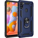 Adige Samsung Galaxy A11 Lacivert Vega Yüzüklü Standlı Darbe Korumalı Kılıf