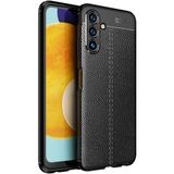 Adige Samsung Galaxy A13 5g Kılıf Niss Deri Görünümlü Silikon - Siyah
