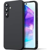 Adige Samsung Galaxy A16 Kılıf Lansman Içi Kadife Silikon - Siyah