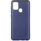 Adige Samsung Galaxy A21S Kılıf Premier Silikon - Lacivert