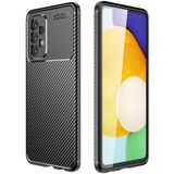 Adige Samsung Galaxy A23 Kılıf Negro Karbon Desen Silikon - Siyah