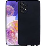 Adige Samsung Galaxy A23 Kılıf Premier Silikon - Siyah