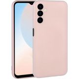 Adige Samsung Galaxy A24 Kılıf Premier Silikon - Galaxy A24 4G - Rose Gold