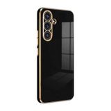 Adige Samsung Galaxy A26 Uyumlu Kılıf Bark Volet Silikon Siyah