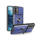 Adige Samsung Galaxy A26 Uyumlu Kılıf Pars Yüzüklü Standlı Lacivert