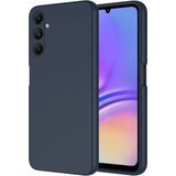 Adige Samsung Galaxy A35 Kılıf Lansman Içi Kadife Silikon - Lacivert