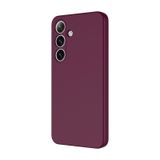 Adige Samsung Galaxy A36 Uyumlu Kılıf Lansman İçi Kadife Silikon Mürdüm