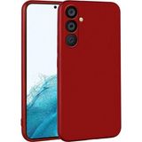 Adige Samsung Galaxy A54 Kılıf Premier Silikon - Kırmızı