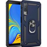 Adige Samsung Galaxy A7 2018 Lacivert Vega Yüzüklü Standlı Darbe Korumalı Kılıf