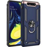 Adige Samsung Galaxy A80 Lacivert Vega Yüzüklü Standlı Darbe Korumalı Kılıf