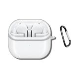 Adige Samsung Galaxy Buds3 Fe Uyumlu Kulaklık Kılıfı Silikon Şeffaf Şeffaf