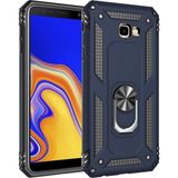 Adige Samsung Galaxy J4+ Plus Lacivert Vega Yüzüklü Standlı Darbe Korumalı Kılıf