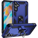 Adige Samsung Galaxy M15 Lacivert Vega Yüzüklü Standlı Darbe Korumalı Kılıf