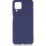 Adige Samsung Galaxy M32 Kılıf Premier Silikon - Lacivert
