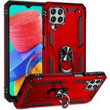 Adige Samsung Galaxy M33 Kırmızı Vega Yüzüklü Standlı Darbe Korumalı Kılıf