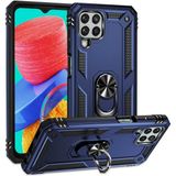 Adige Samsung Galaxy M33 Lacivert Vega Yüzüklü Standlı Darbe Korumalı Kılıf