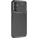 Adige Samsung Galaxy M34 Kılıf Negro Karbon Desen Silikon - Siyah