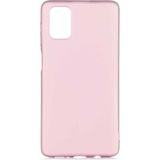 Adige Samsung Galaxy M51 Kılıf Premier Silikon - Rose Gold