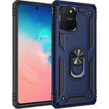 Adige Samsung Galaxy S10 Lite Lacivert Vega Yüzüklü Standlı Darbe Korumalı Kılıf
