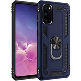 Adige Samsung Galaxy S20 Lacivert Vega Yüzüklü Standlı Darbe Korumalı Kılıf