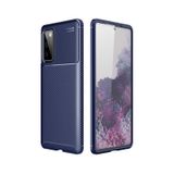 Adige Samsung Galaxy Uyumlu S20 Fe Kılıf Negro Karbon Desen Silikon