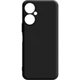 Adige Tecno Camon 19 Pro Kılıf Biye Silikon + Ekran Koruyucu - Siyah