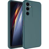 Adige Tecno Pova Neo 2 Kılıf Lansman Içi Kadife Silikon + Ekran Koruycu - Yeşil