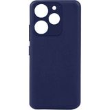 Adige Tecno Spark 10 Pro Kılıf Biye Silikon + Ekran Koruyucu - Lacivert